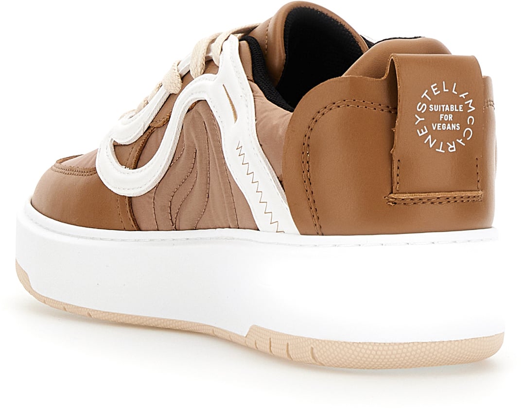 Stella McCartney Stella McCartney Two-tone VEGEA S Wave 1 sneakers Bruin