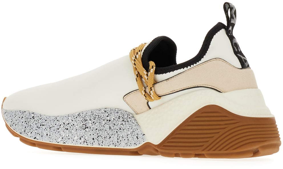 Stella McCartney Stella McCartney Ivory alter mat Eclypse sneakers Neutraal