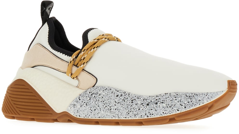 Stella McCartney Stella McCartney Ivory alter mat Eclypse sneakers Neutraal