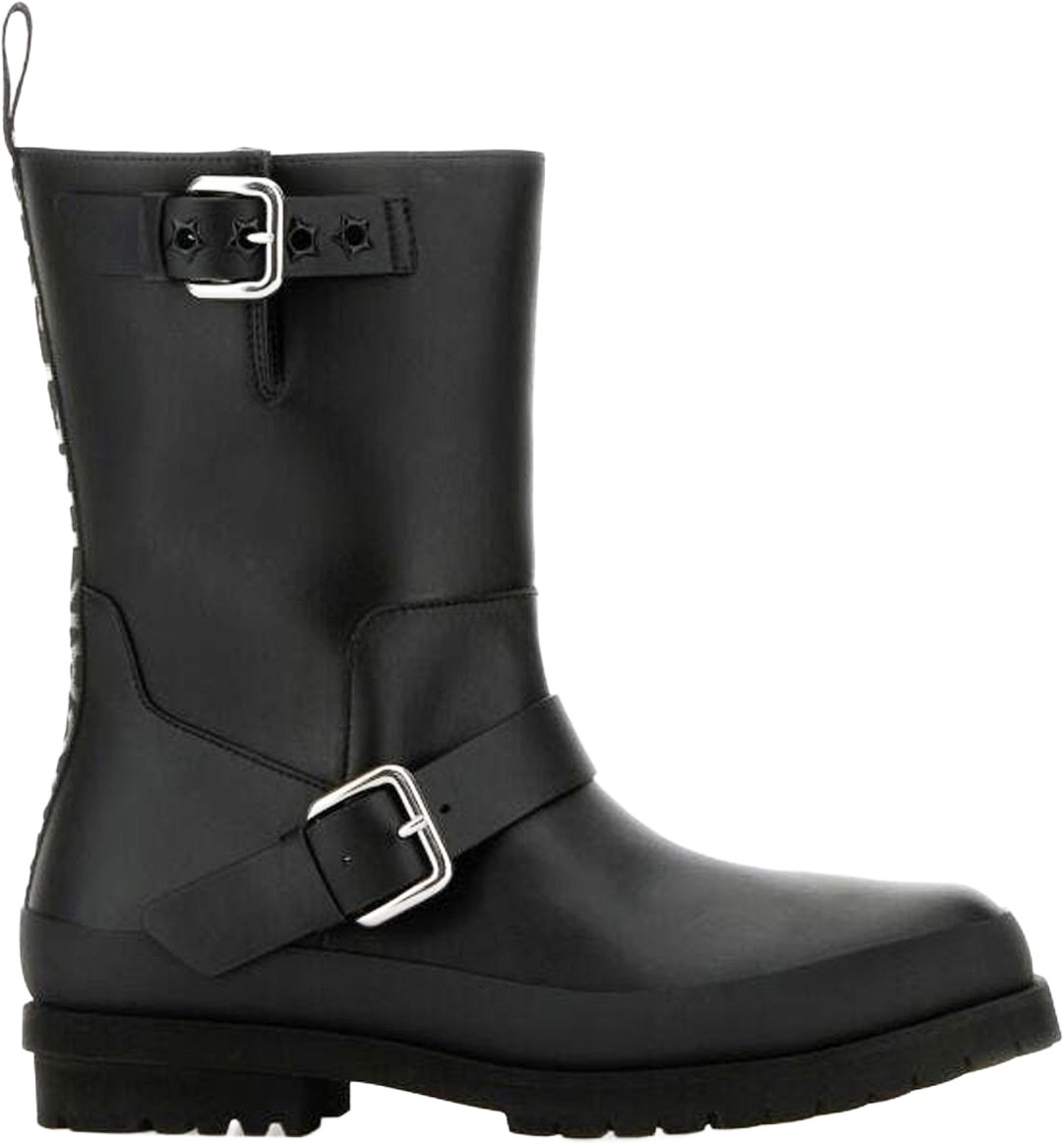 Stella McCartney Black Alter Mat Trace Ankle Boots Zwart