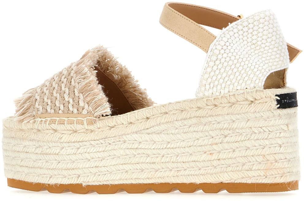 Stella McCartney Stella McCartney Multicolor canvas wedge Divers