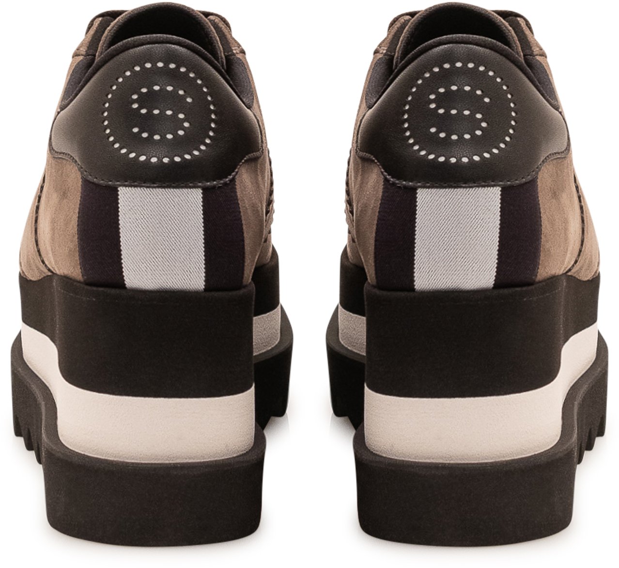 Stella McCartney Sneakelyse con Suola Platform Taupe