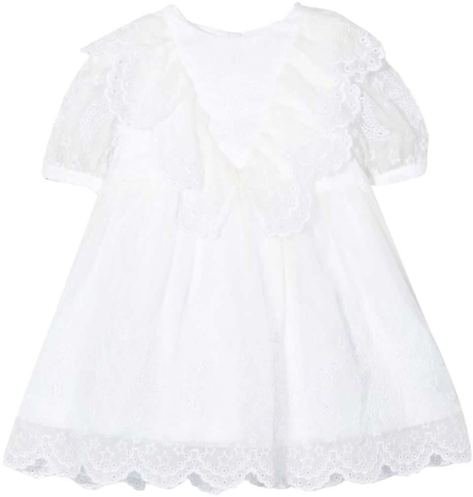 Stella McCartney woven dress taupe Taupe