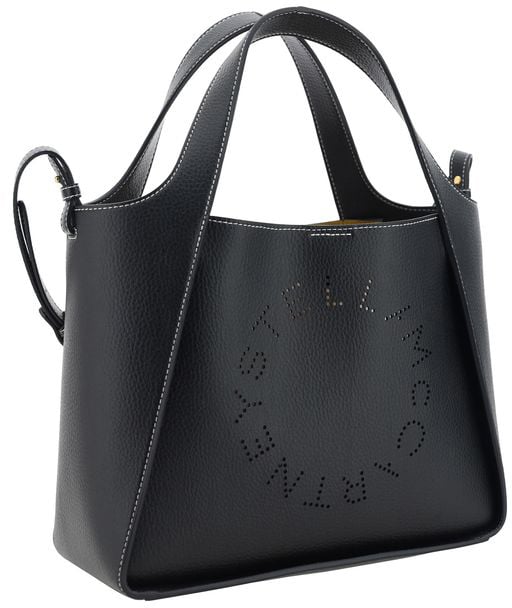 Stella McCartney Black Polyamide Handbag Zwart