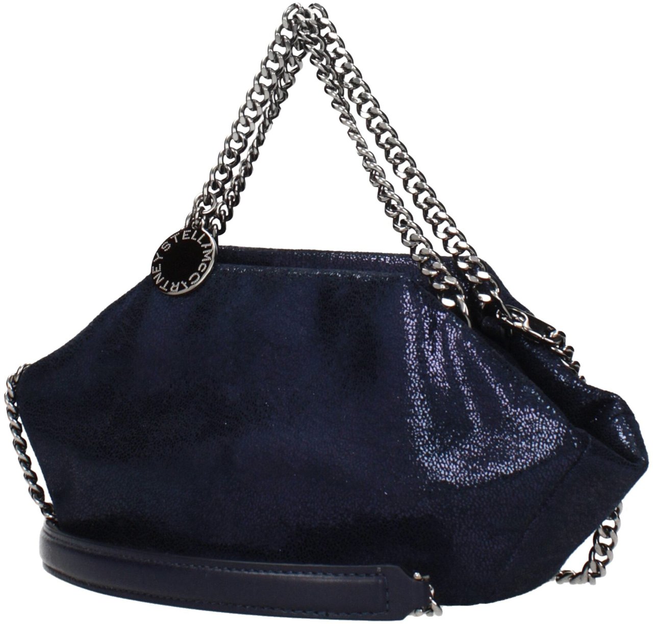 Stella McCartney Stella McCartney Blue Leather Handbag Blauw