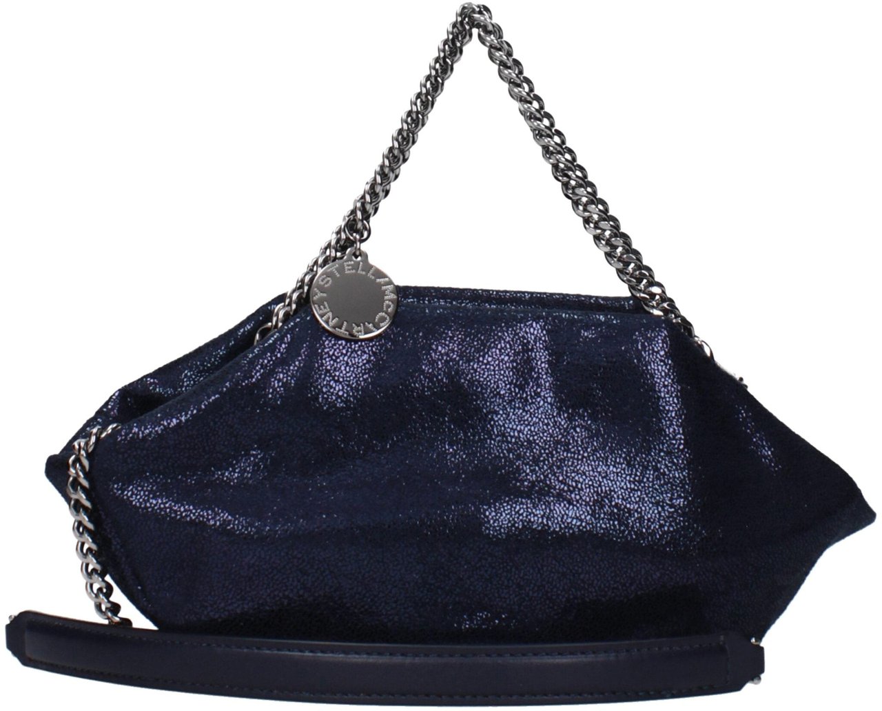 Stella McCartney Stella McCartney Blue Leather Handbag Blauw