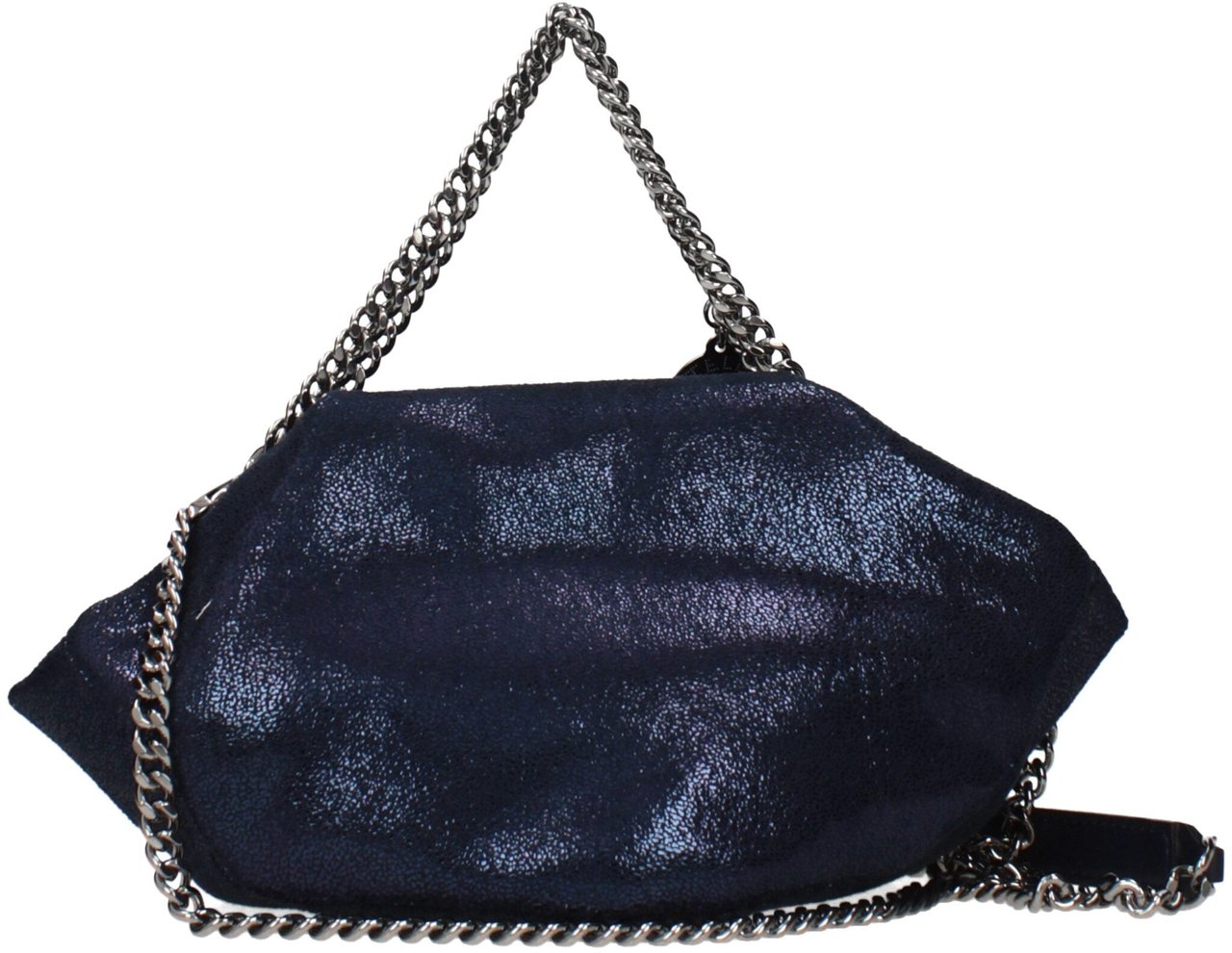 Stella McCartney Stella McCartney Blue Leather Handbag Blauw