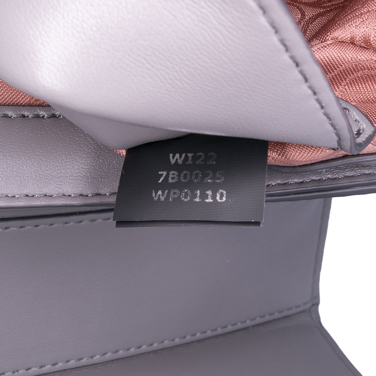 Stella McCartney Alter Mat S Wave Padded Shoulder Bag Grijs