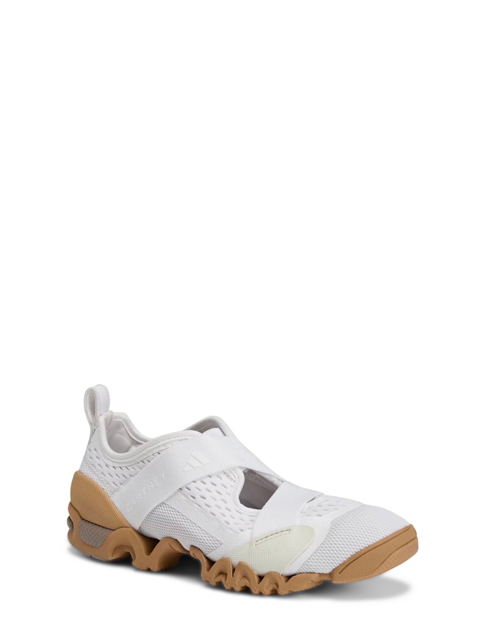 Stella McCartney Slip-On Sneakers with Sculpted Sole and Elastic Straps Wit