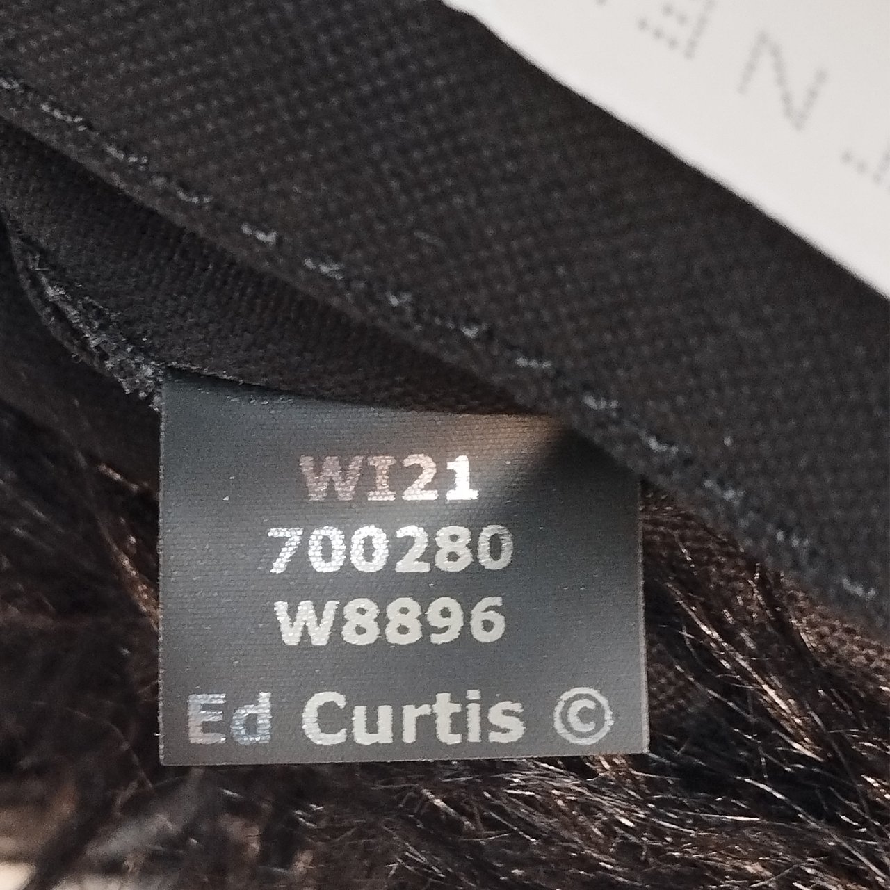 Stella McCartney x Ed Curtis Faux Fur Shoulder Bag Zwart