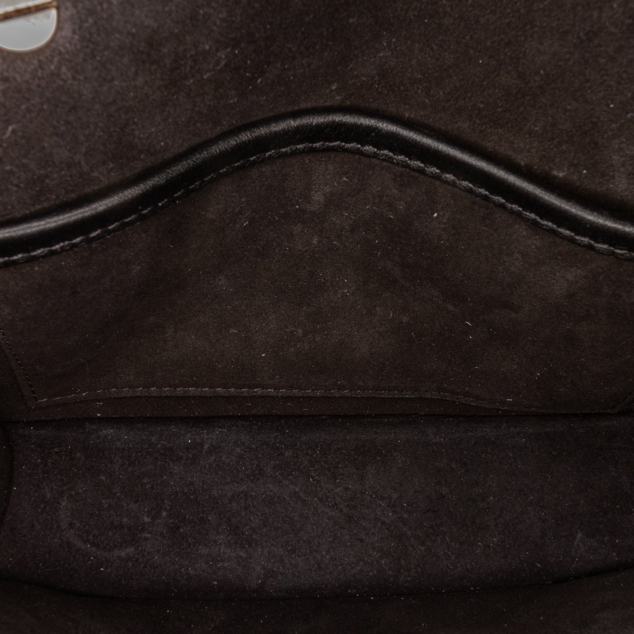 Stella McCartney x Ed Curtis Faux Fur Shoulder Bag Zwart