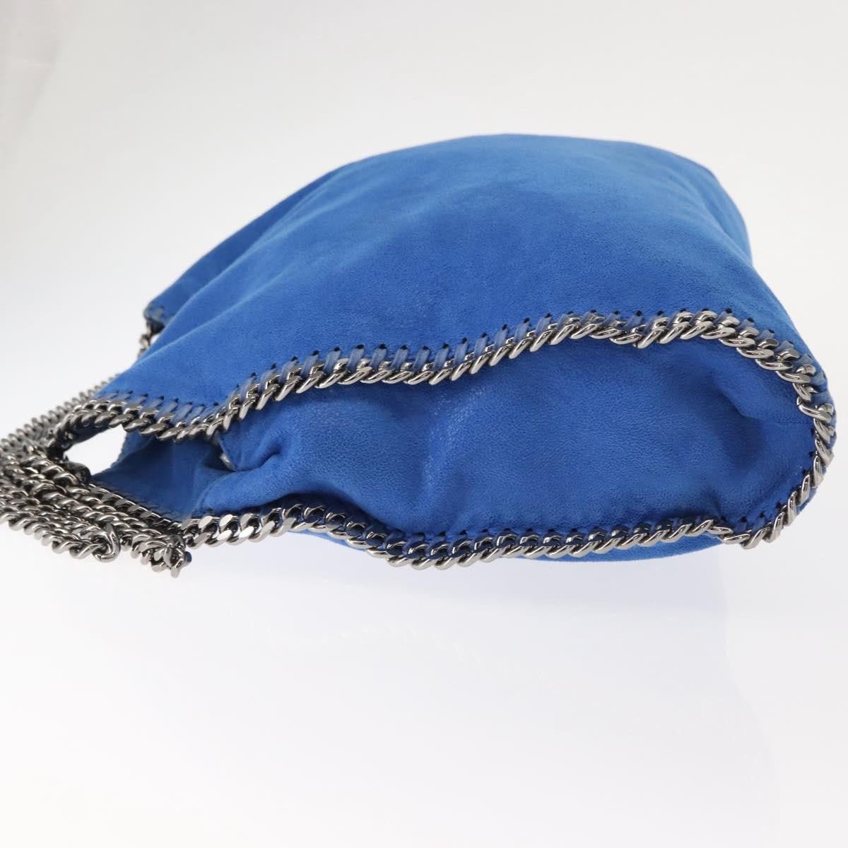 Stella McCartney Stella McCartney Falabella Tote Shaggy Deer Large Blauw