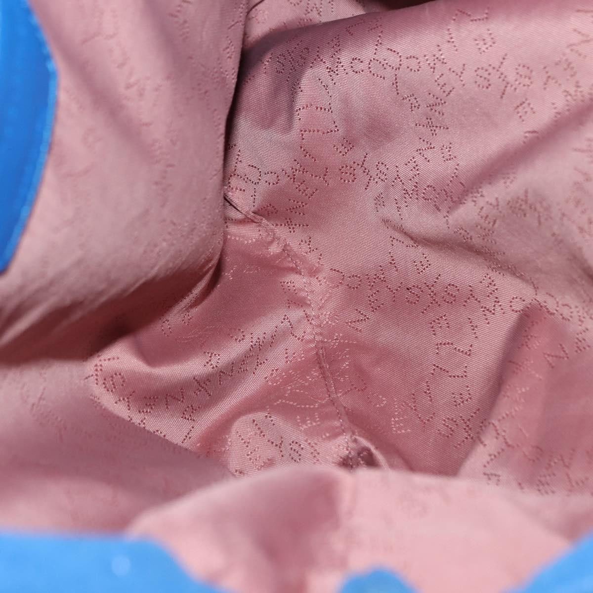 Stella McCartney Stella McCartney Falabella Tote Shaggy Deer Large Blauw