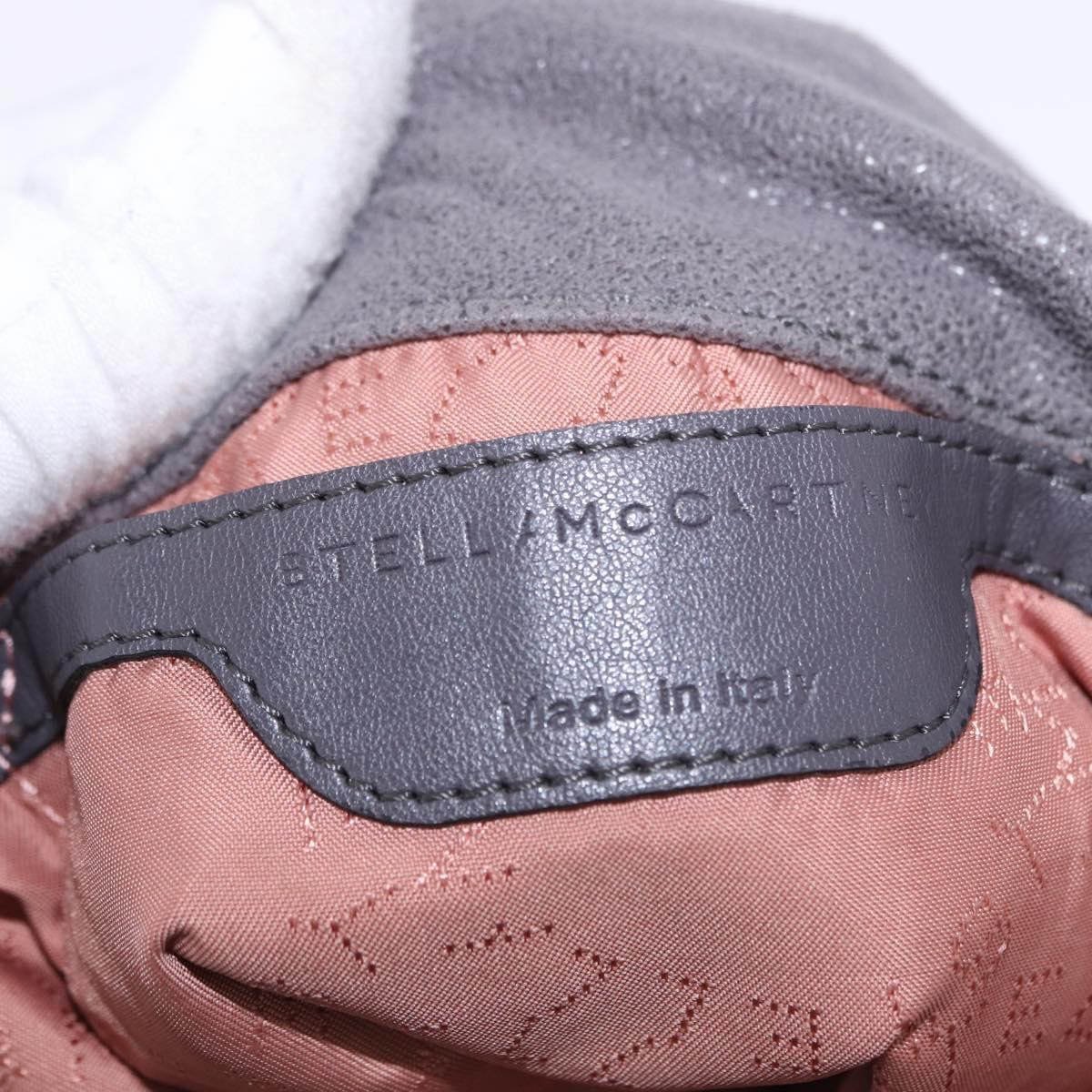 Stella McCartney Falabella Fold Over Faux Leather Mini Oranje