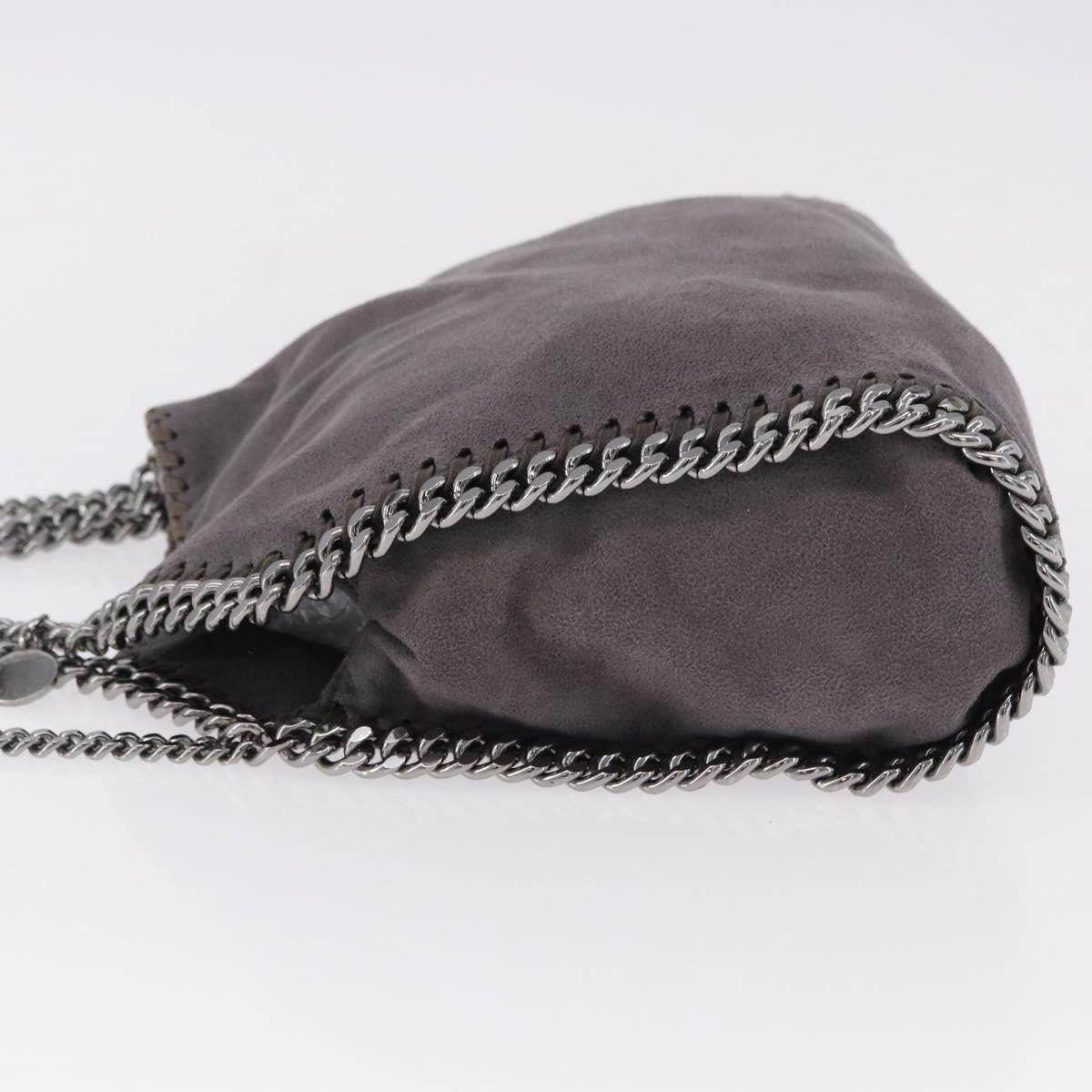 Stella McCartney Falabella Fold Over Faux Leather Mini Oranje
