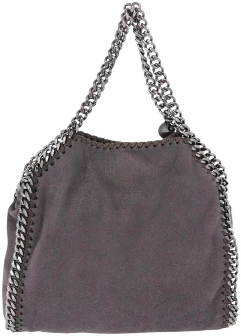 Stella McCartney Falabella Fold Over Faux Leather Mini Oranje