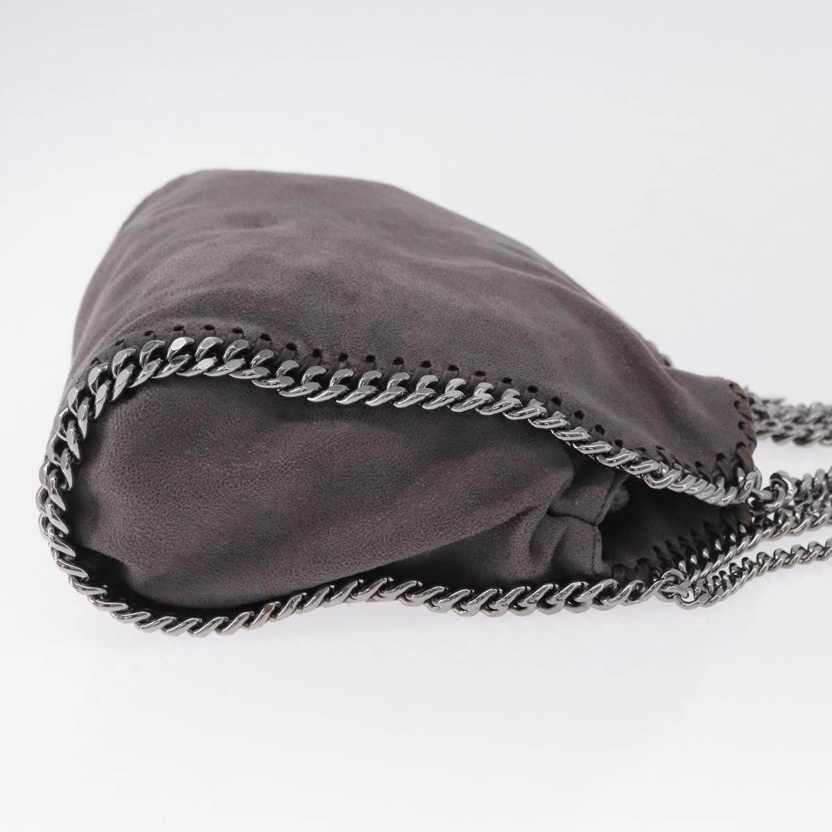 Stella McCartney Falabella Fold Over Faux Leather Mini Oranje