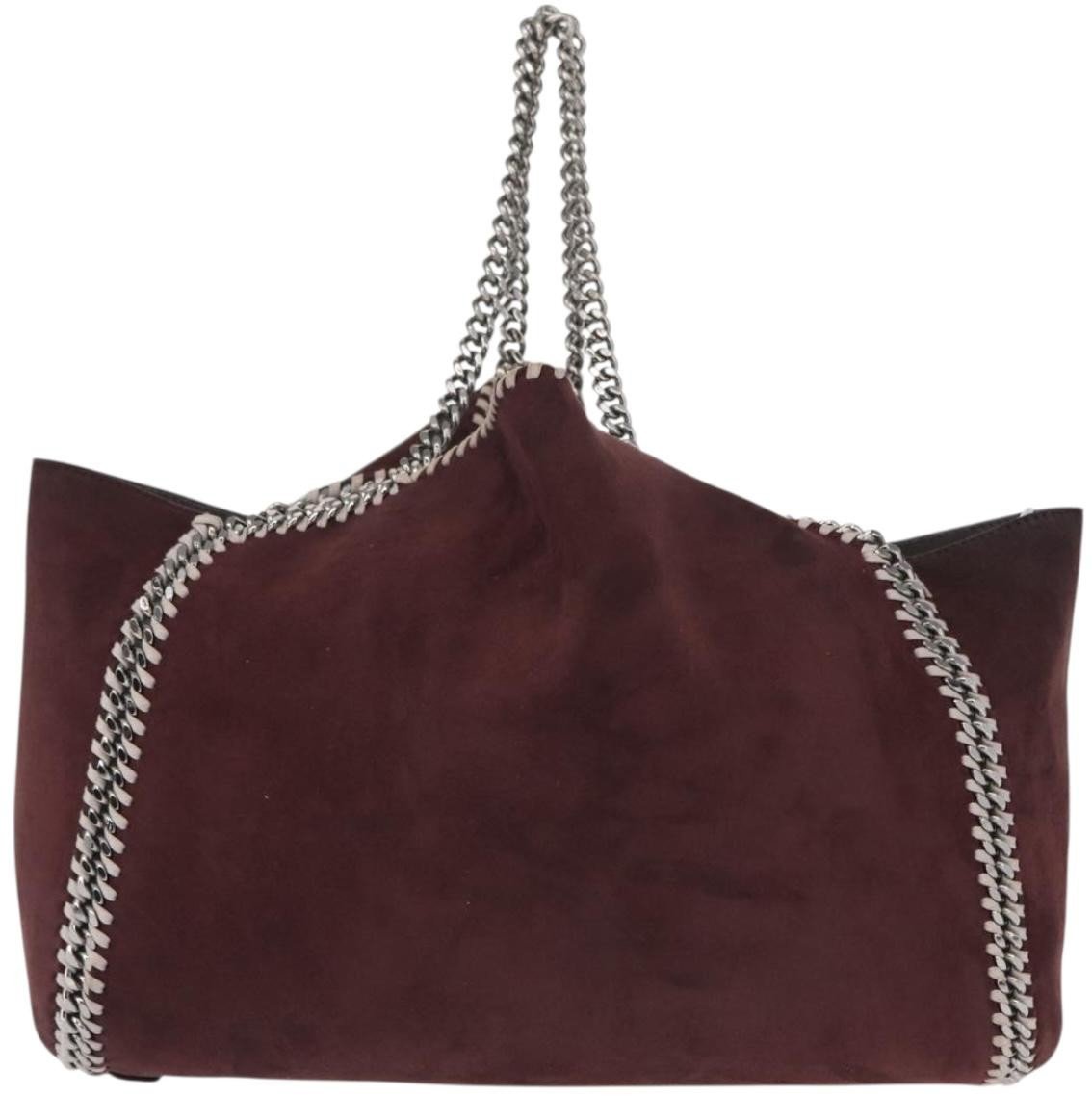 Stella McCartney Stella McCartney Falabella Reversible Tote Shaggy Deer Large Divers