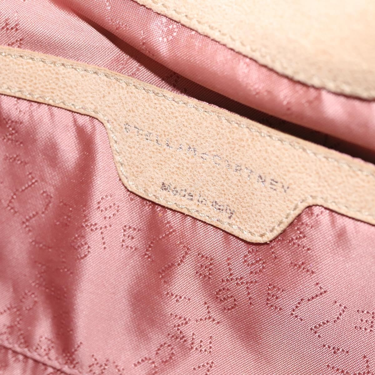 Stella McCartney Stella McCartney Falabella Flap Crossbody Bag Shaggy Deer Small Beige