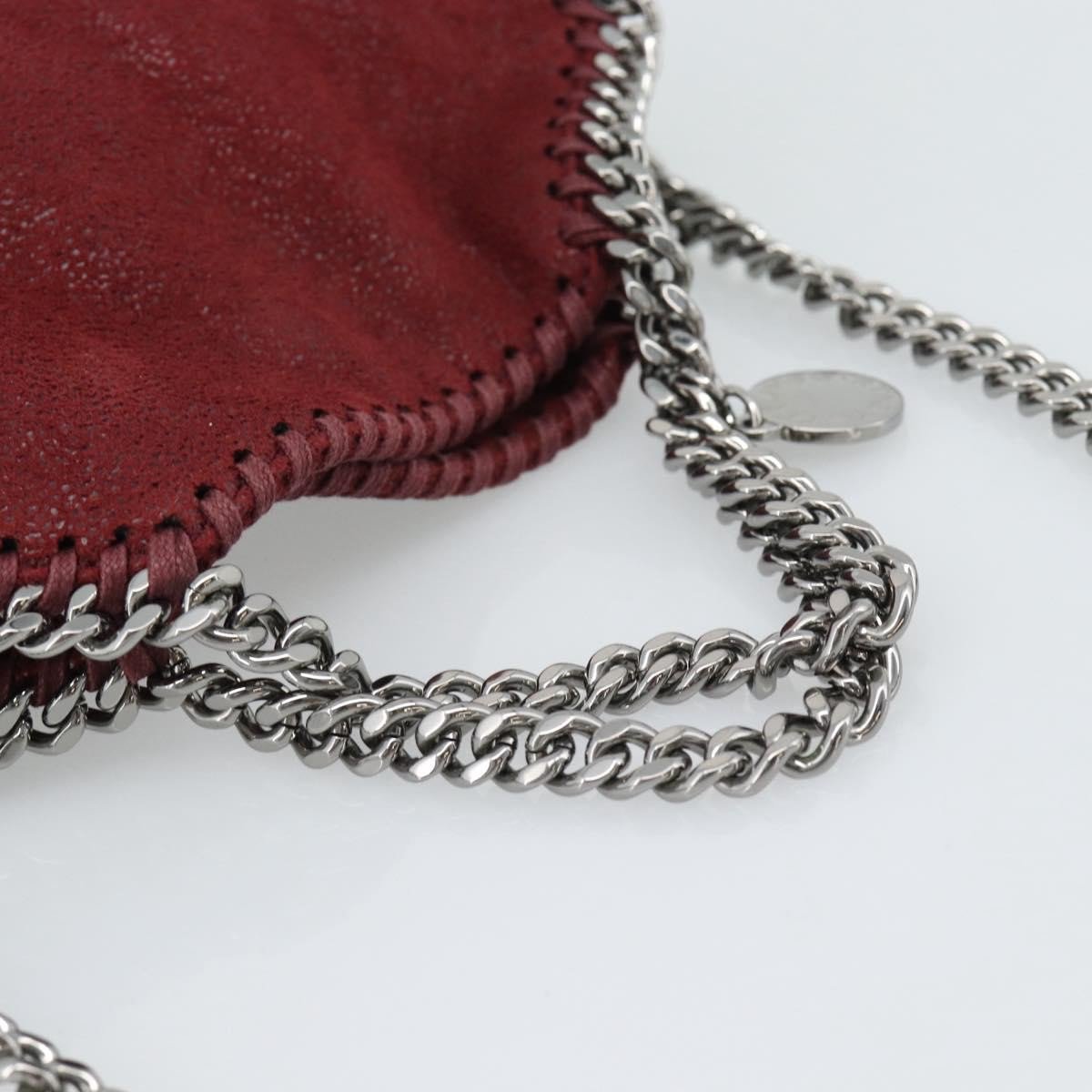 Stella McCartney Falabella Fold Over Clutch Faux Leather Divers