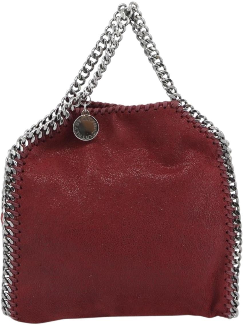 Stella McCartney Falabella Fold Over Clutch Faux Leather Divers