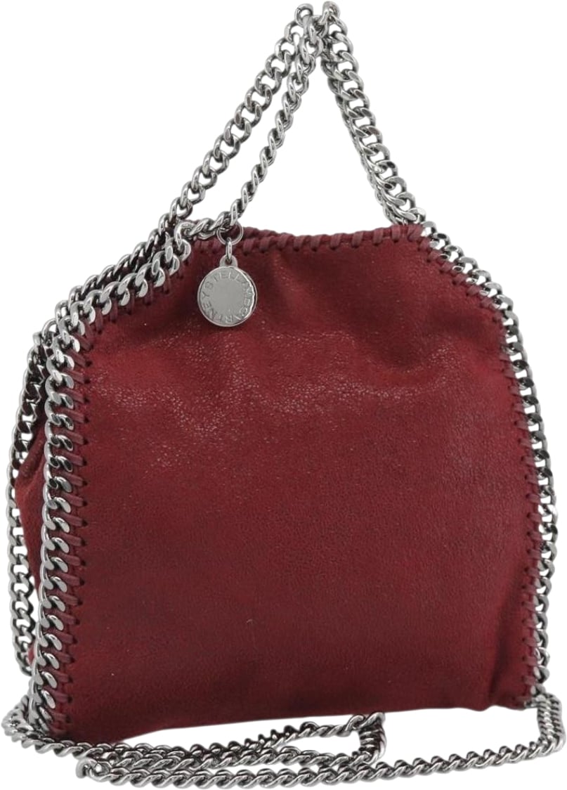 Stella McCartney Falabella Fold Over Clutch Faux Leather Divers