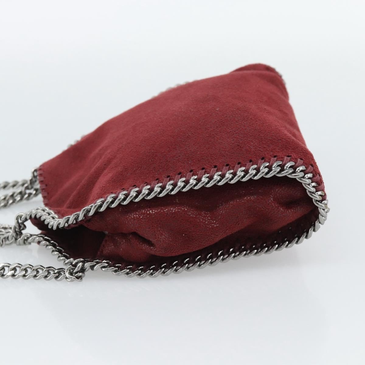 Stella McCartney Falabella Fold Over Clutch Faux Leather Divers