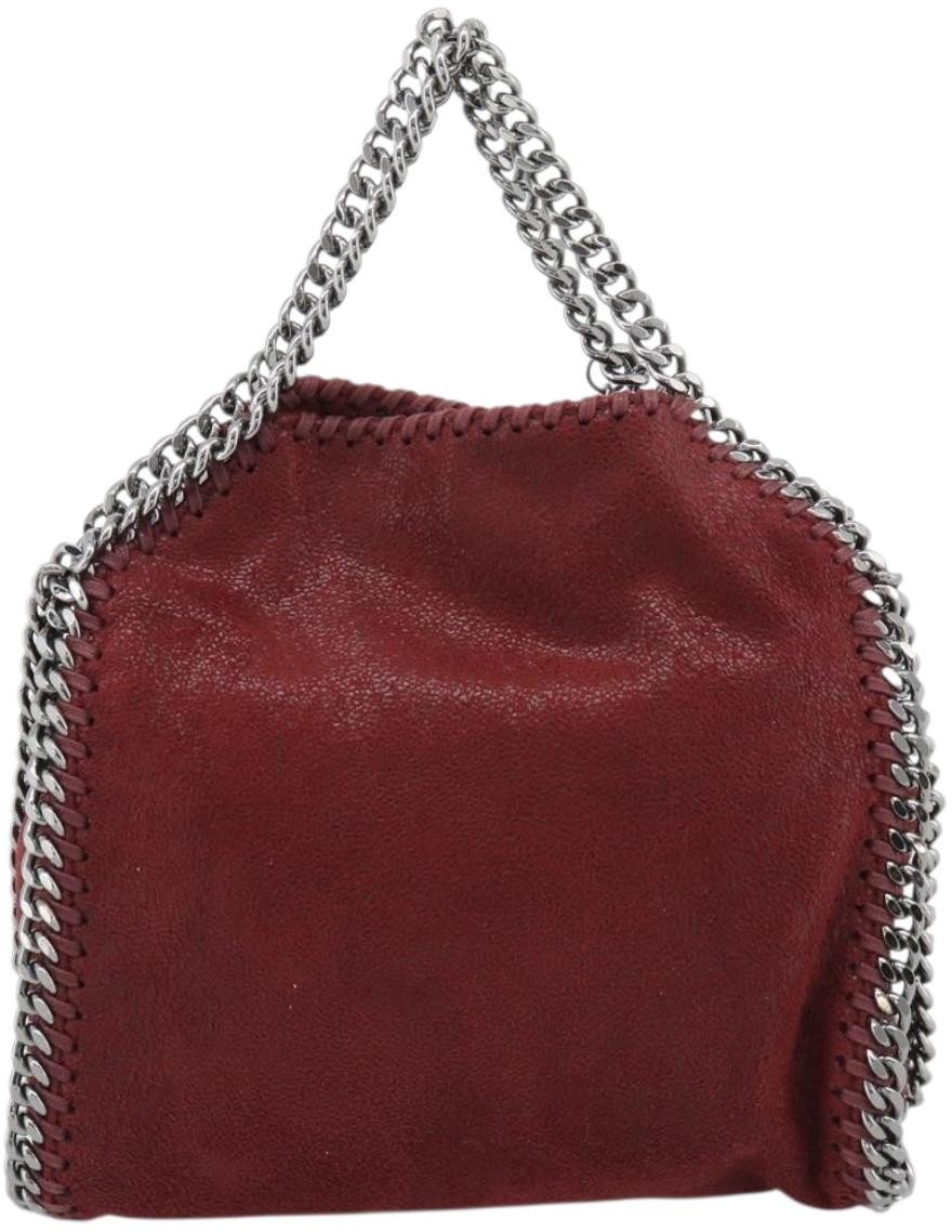 Stella McCartney Falabella Fold Over Clutch Faux Leather Divers