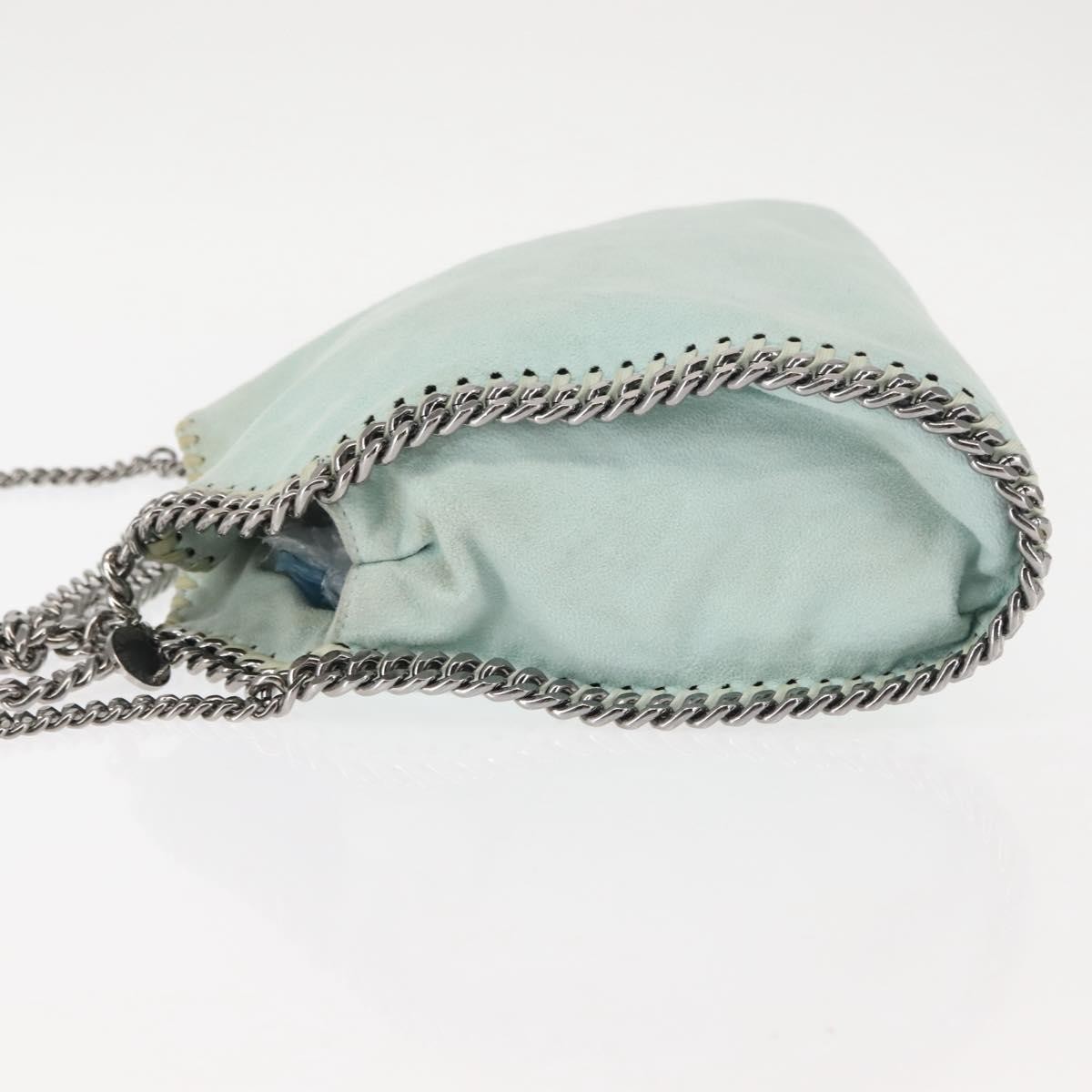 Stella McCartney Stella McCartney Falabella Fold Over Crossbody Bag Suede Roze