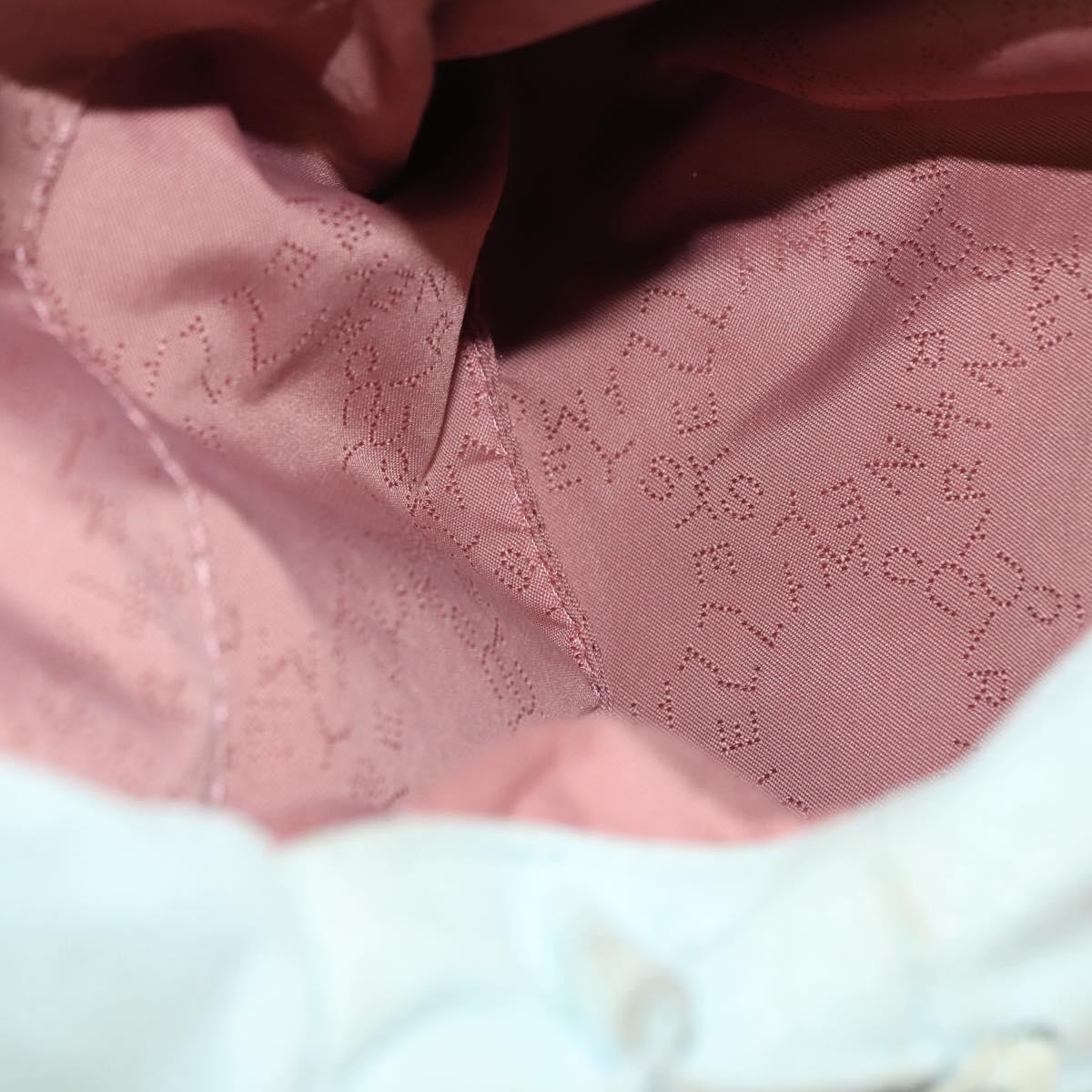 Stella McCartney Stella McCartney Falabella Fold Over Crossbody Bag Suede Roze