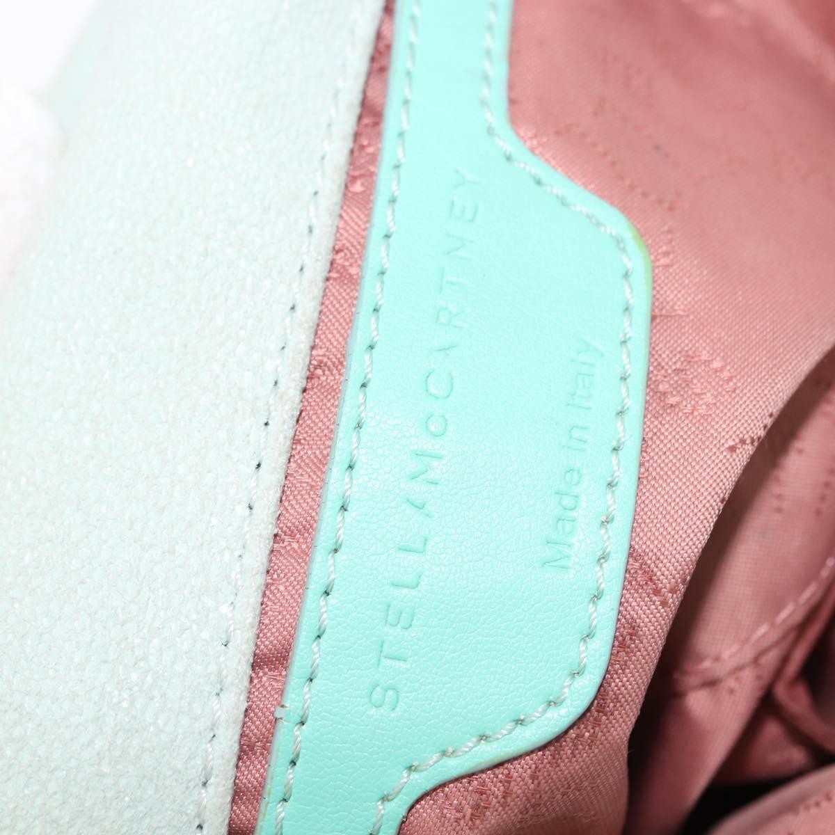 Stella McCartney Stella McCartney Falabella Fold Over Crossbody Bag Suede Roze