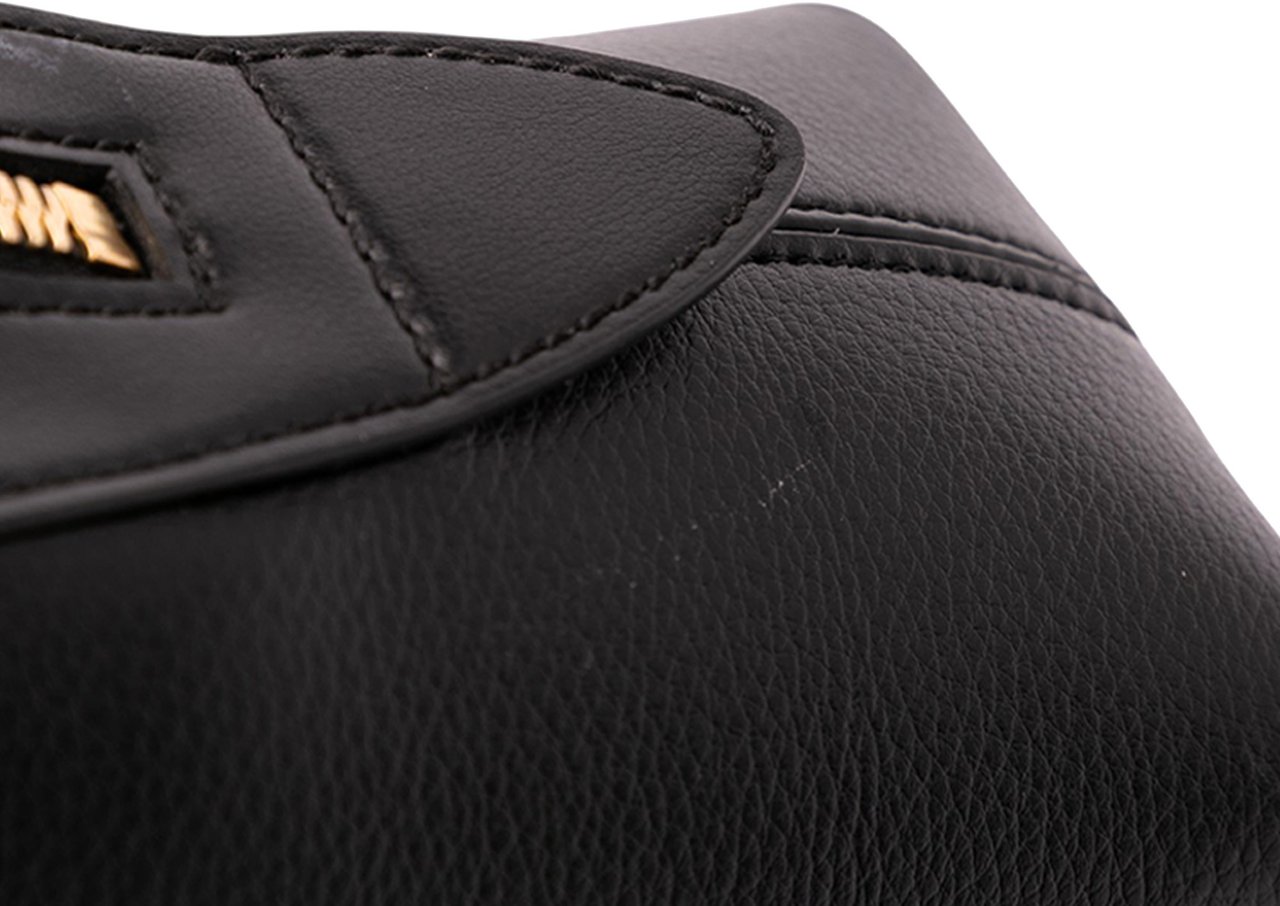 Stella McCartney Vegan Ryder Shoulder Bag Zwart
