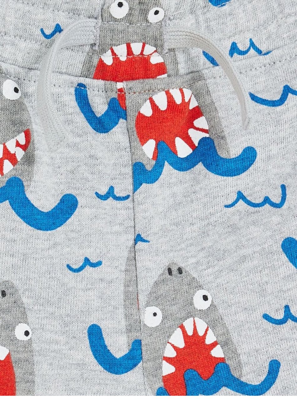 Stella McCartney jersey shorts gray Grijs