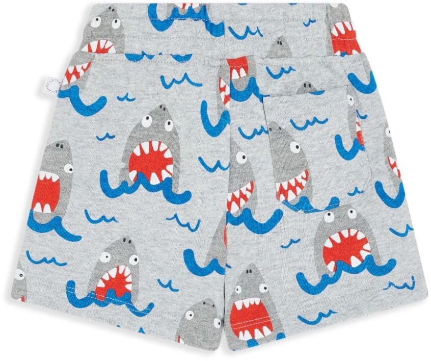 Stella McCartney jersey shorts gray Grijs