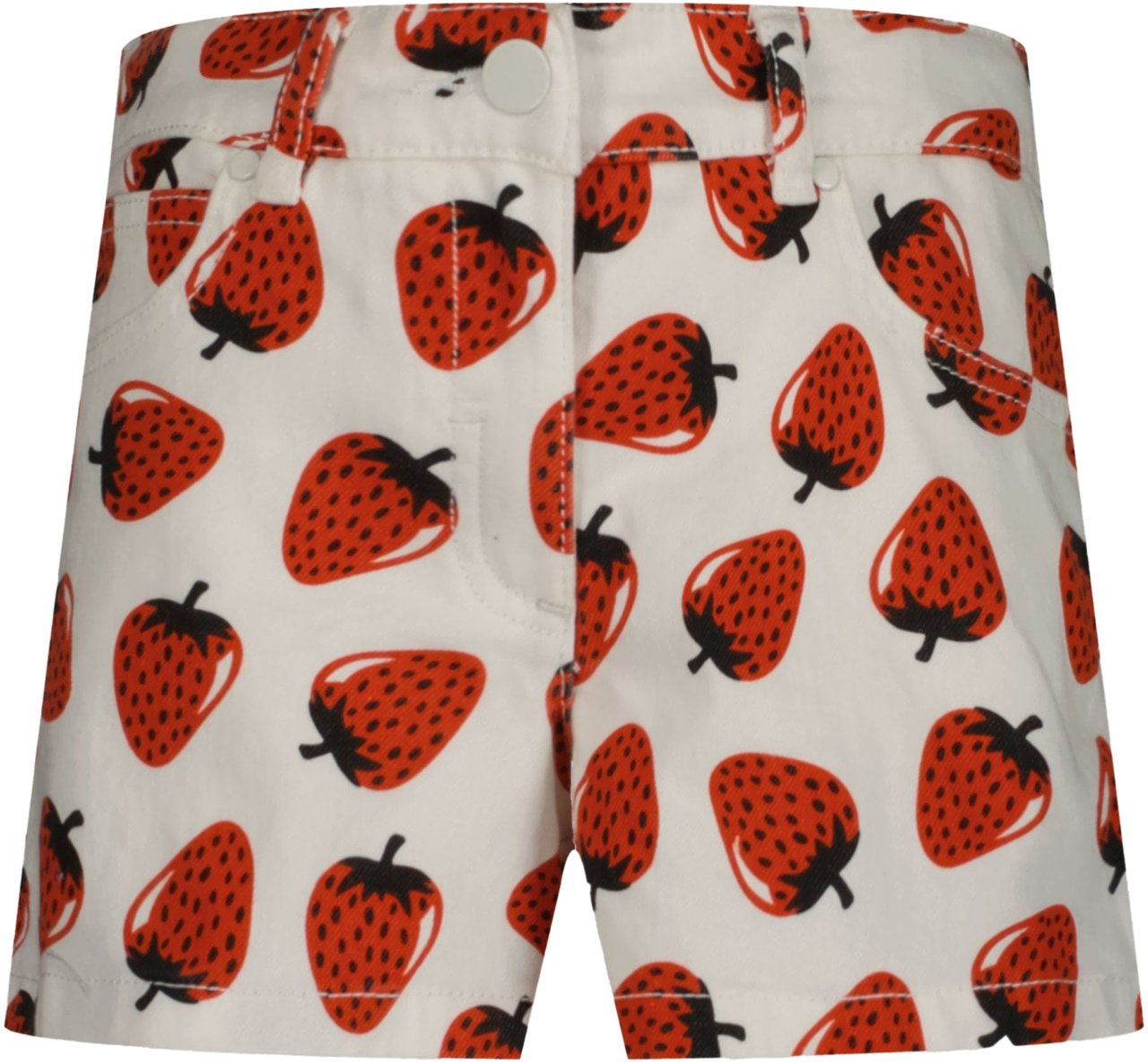 Stella McCartney Stella McCartney Kinder Meisjes Shorts In Wit Wit