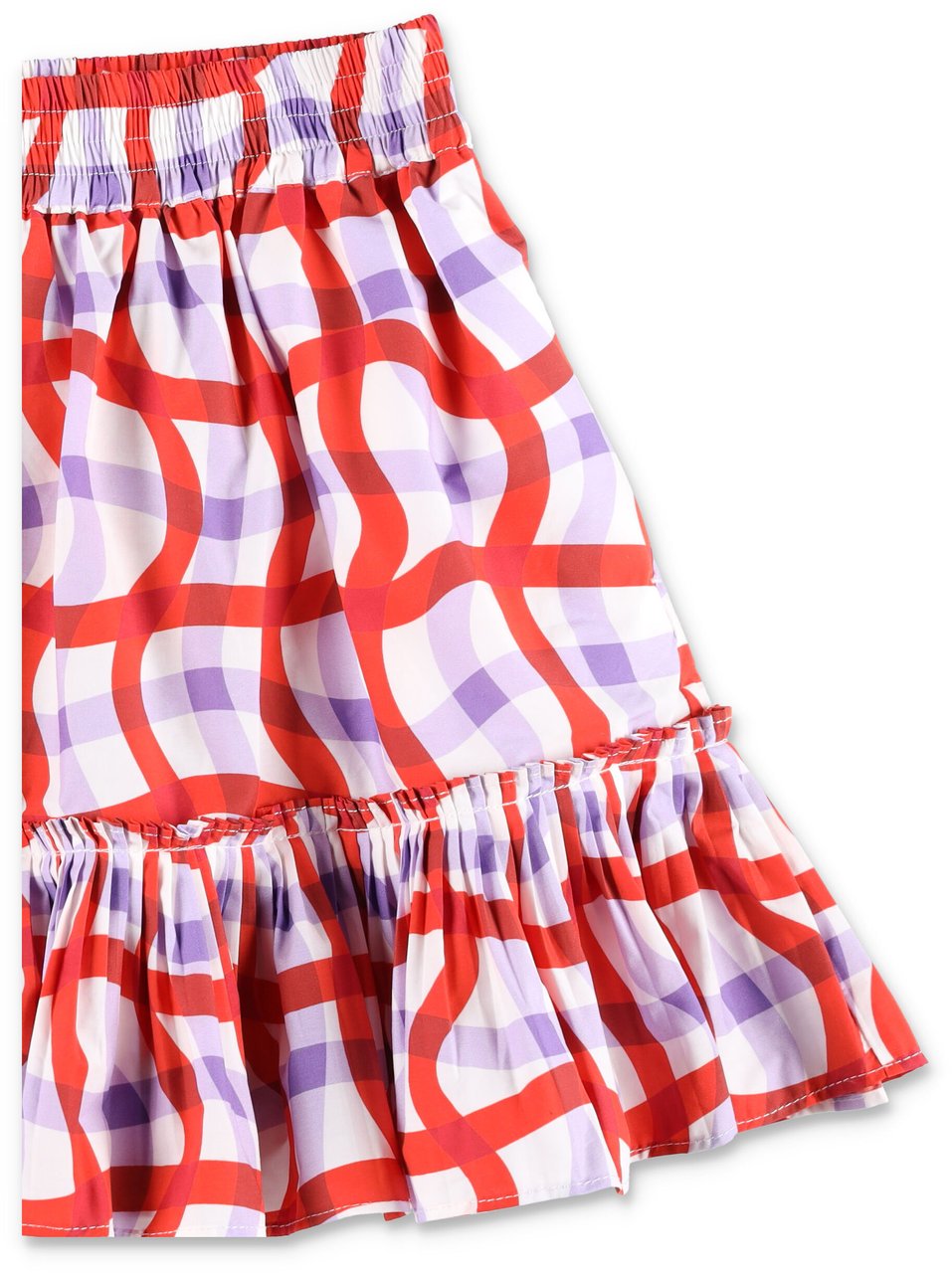 Stella McCartney SKIRT CHECK Blauw