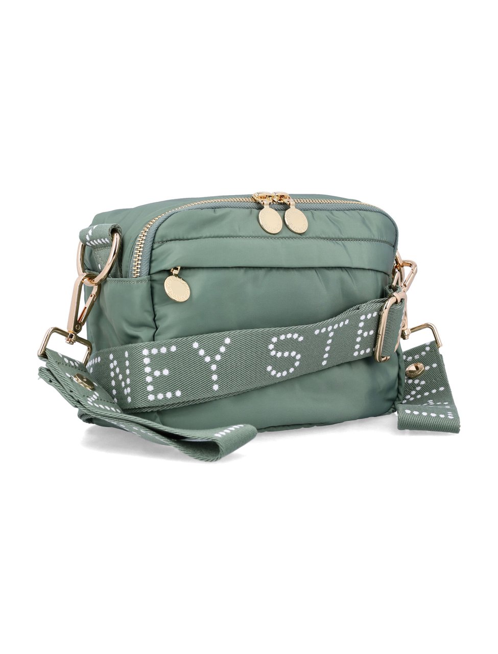 Stella McCartney Diaper Bag Nylon Verde Groen