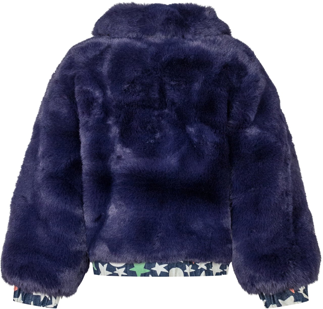 Stella McCartney Stella McCartney Kids Giacca Eco Pelliccia Blu Blauw