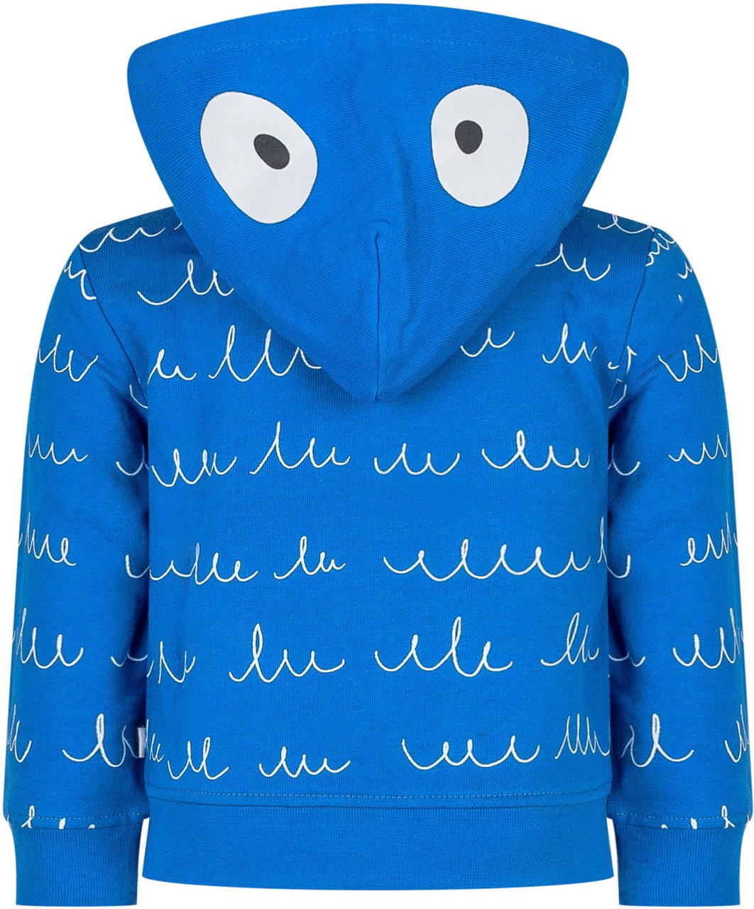 Stella McCartney Stella McCartney Kids Felpa con Cappuccio e Stampa Blauw
