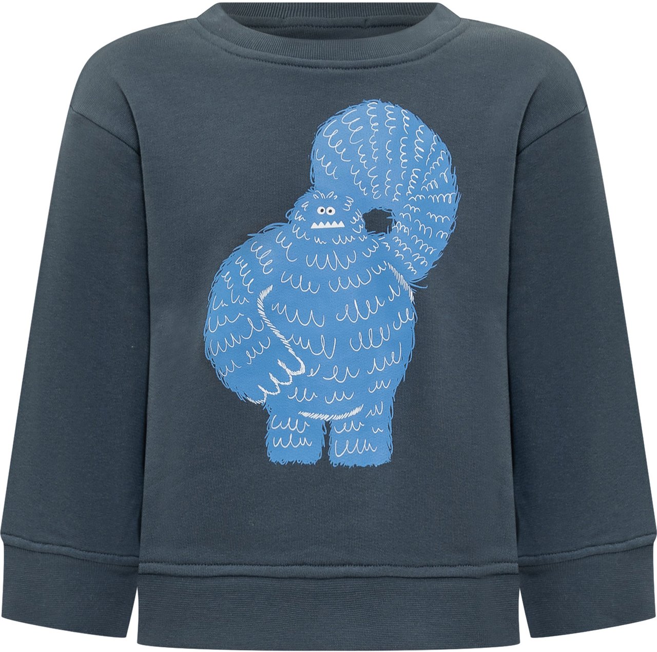 Stella McCartney Felpa Stella McCartney con Grafica Mostriciattolo Blauw