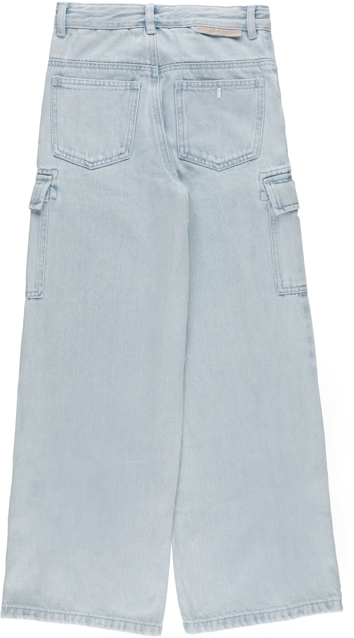 Stella McCartney Trousers Light Blue Blauw