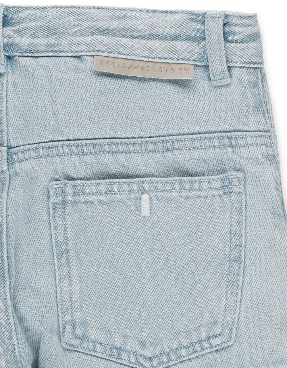 Stella McCartney Trousers Light Blue Blauw