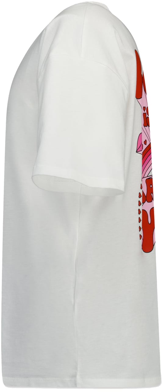 Stella McCartney Stella McCartney Kinder Meisjes T-Shirt In Wit Wit