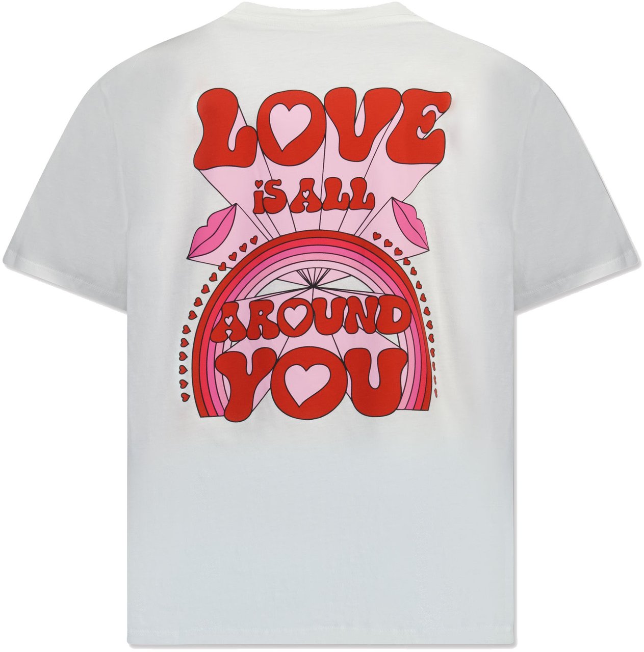 Stella McCartney Stella McCartney Kinder Meisjes T-Shirt In Wit Wit