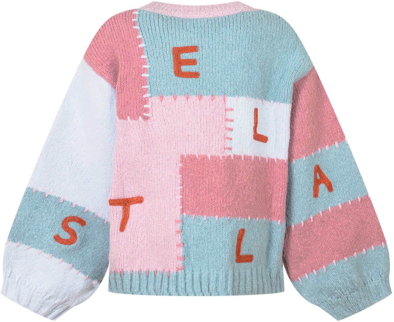 Stella McCartney Stella McCartney Kids Maglione Patchwork Multicolor Divers