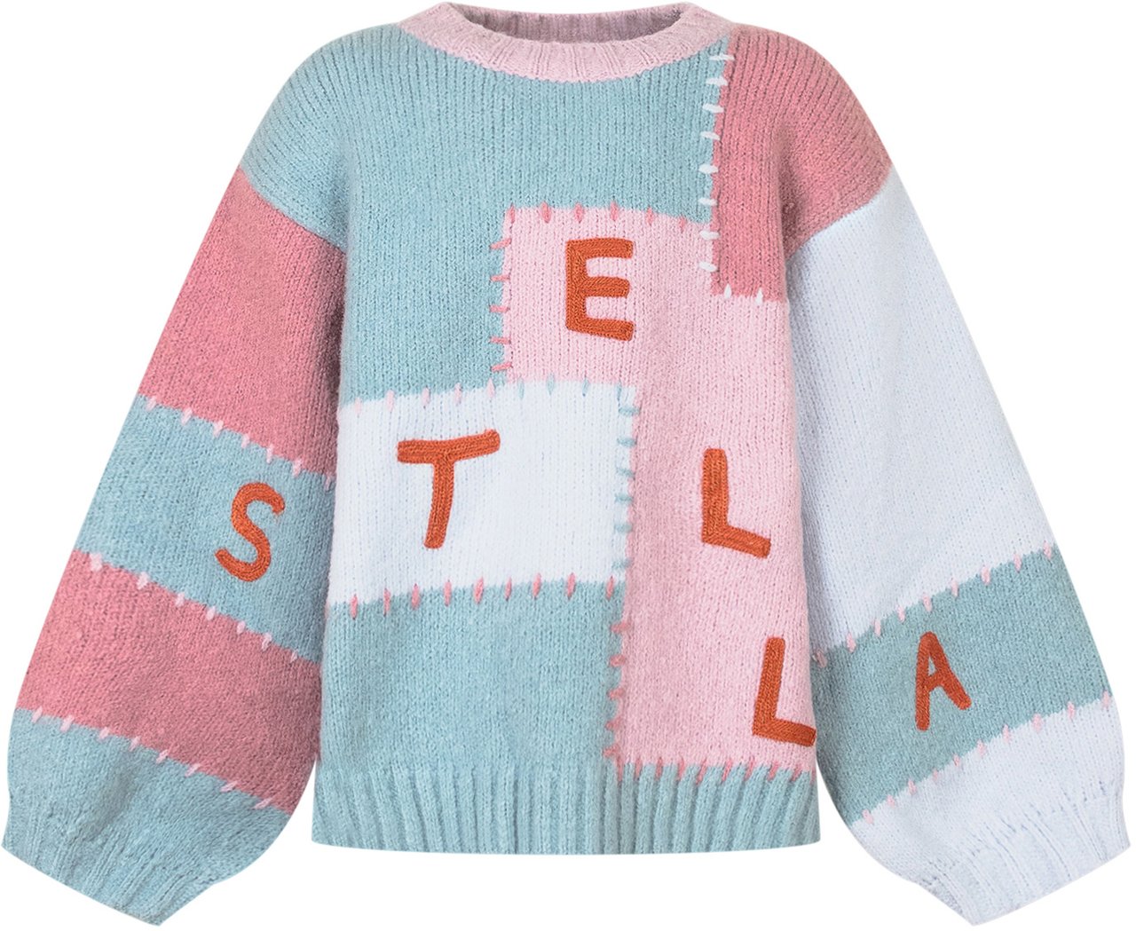 Stella McCartney Stella McCartney Kids Maglione Patchwork Multicolor Divers