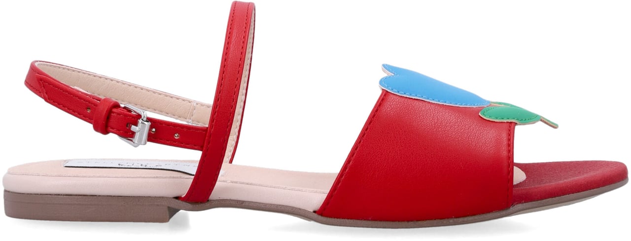 Stella McCartney Flowe Sandal Rosso Rood