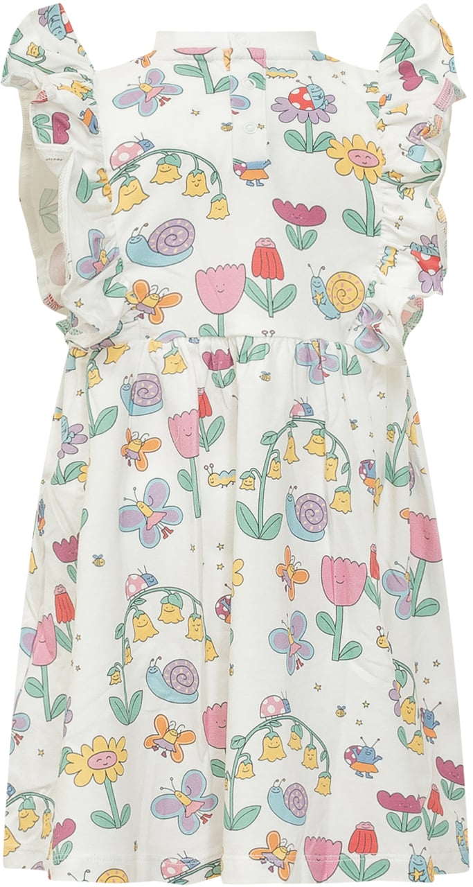 Stella McCartney Abito Jersey con Stampa Fantasia Divers