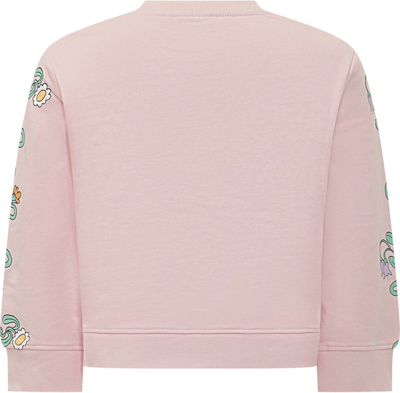Stella McCartney Felpa con Stampa Floreale Roze