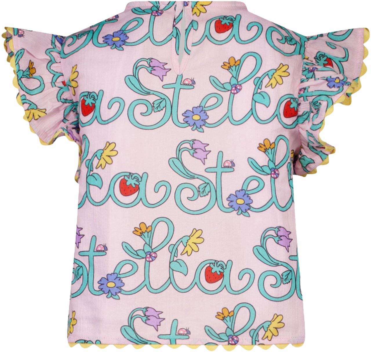Stella McCartney Stella McCartney Kinder Meisjes T-Shirt In Licht Roze Roze